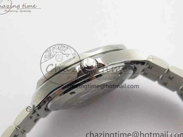 0823 Flexible Seamaster 300M SS OMF 1:1 Best Edition Black Dial Matt Black Ceramic Bezel On SS Bracelet A 8147